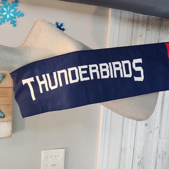 EUC 2016 - 2021 Springfield Thunderbirds Hockey Unisex Scarf - Picture 5 of 6